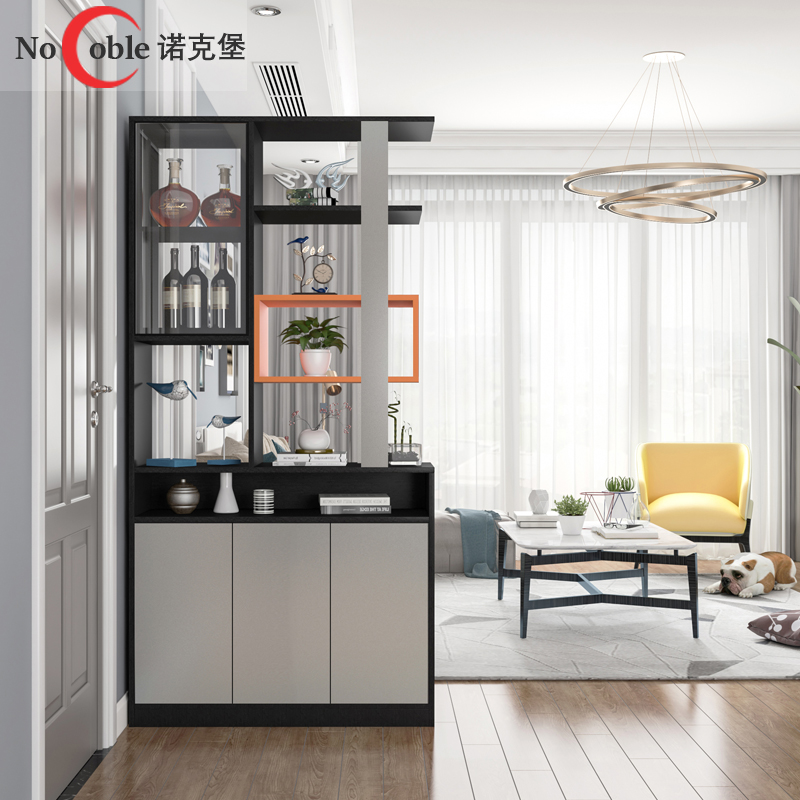 客厅隔断玄关柜简约现代进门