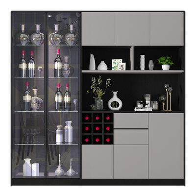 客厅酒柜现代简约靠墙