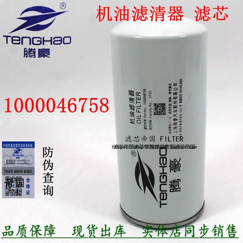 长效1000046758机油滤清器1000424655潍WP10柴配件JX0818A机滤芯 - 实物图