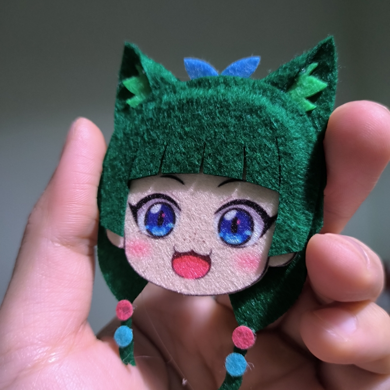 药屋少女的呢喃猫猫药师动漫周边挂件胸针不织布COS公仔抱枕礼物