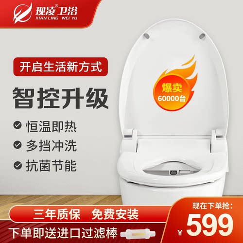 现凌即热式全自动冲洗烘干家用