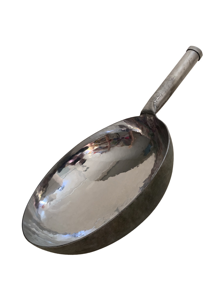 正宗章丘纯手工铁锅黑锅官方旗舰店老式炒菜锅不粘锅家用锻打不锈