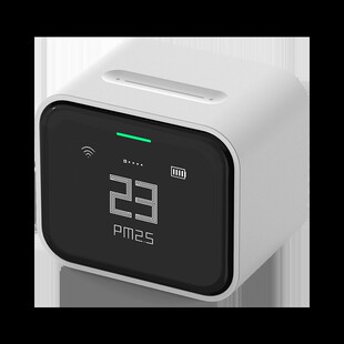 青萍空气检测仪PM2.5雾霾CO2气体质量可携式感测器HomeKit