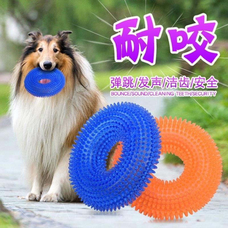 狗狗猫玩具球耐咬自嗨发声小中大型宠物泰迪金毛磨牙棒训幼犬解闷