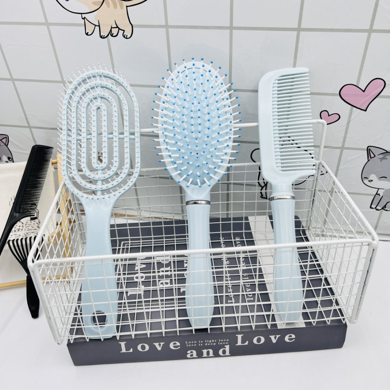 气垫梳子蓬松女士专用长发气囊家用按摩排骨造型神器卷发女家套装