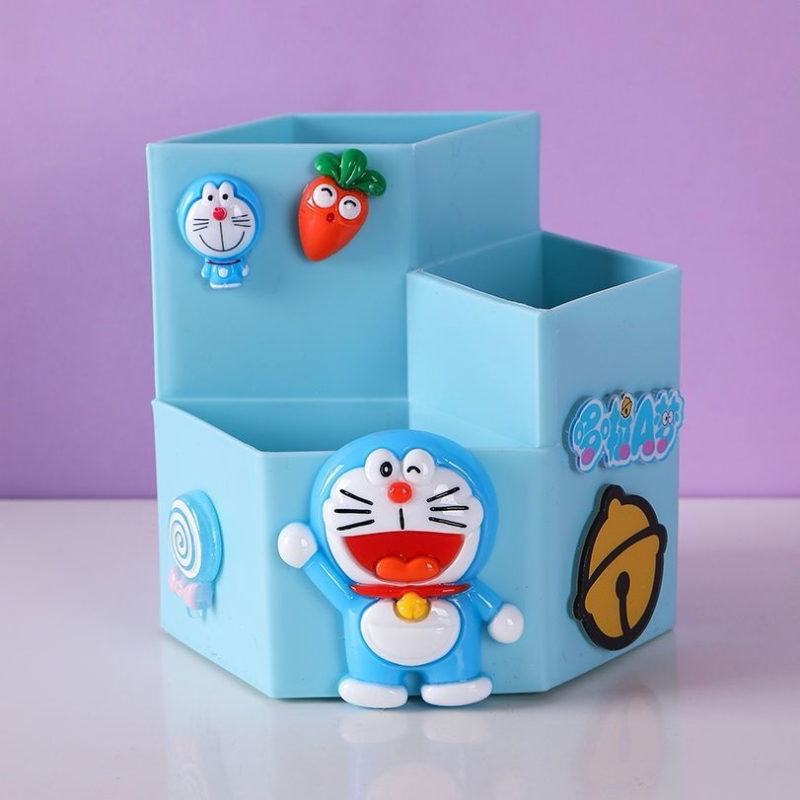 卡通笔筒多功能收纳盒 可爱少女心创意ins风儿童学生文具桌面时尚