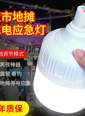 充电灯泡夜市摆摊超亮户外露营灯LED家用节能应急照明灯摆地摊灯