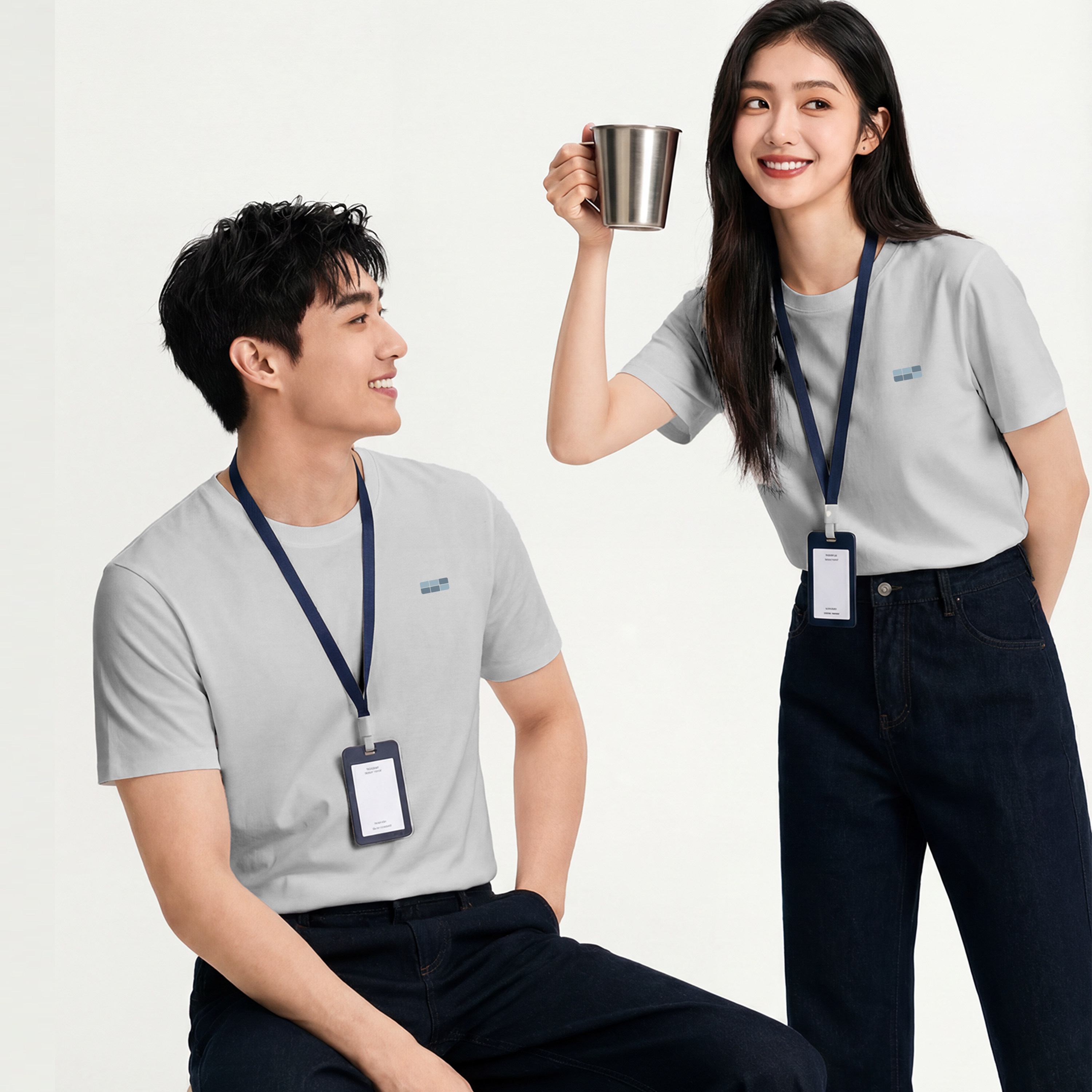 吉利银河汽车工作服polo衫定做图片