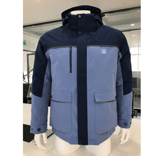 上汽大众汽车工作服羽绒冲锋衣