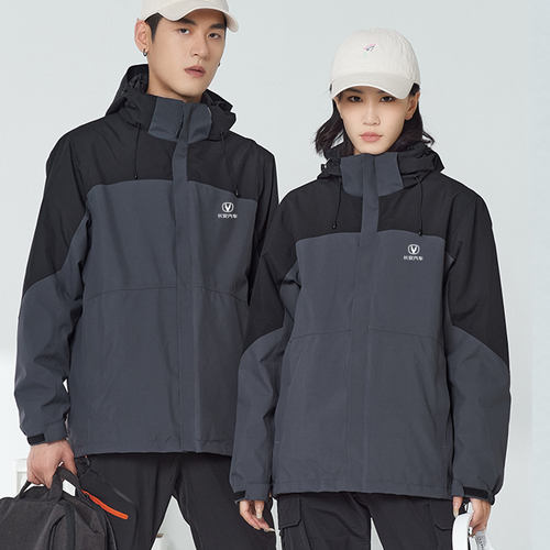 长安汽车工作服冬季冲锋衣