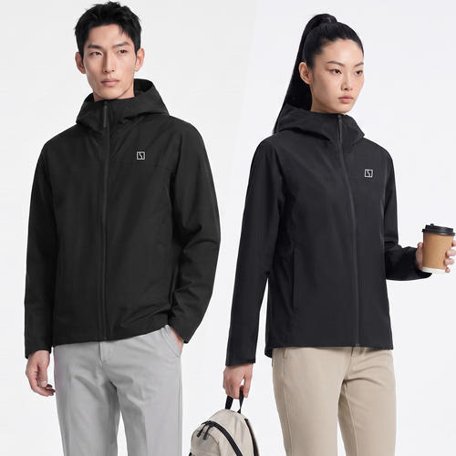 极氪汽车工作服薄款冲锋衣
