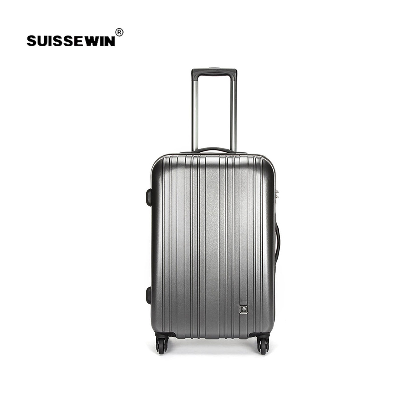 福建祥兴suissewin行李箱20寸PC登机箱静音万向轮磨砂面设计耐磨图片