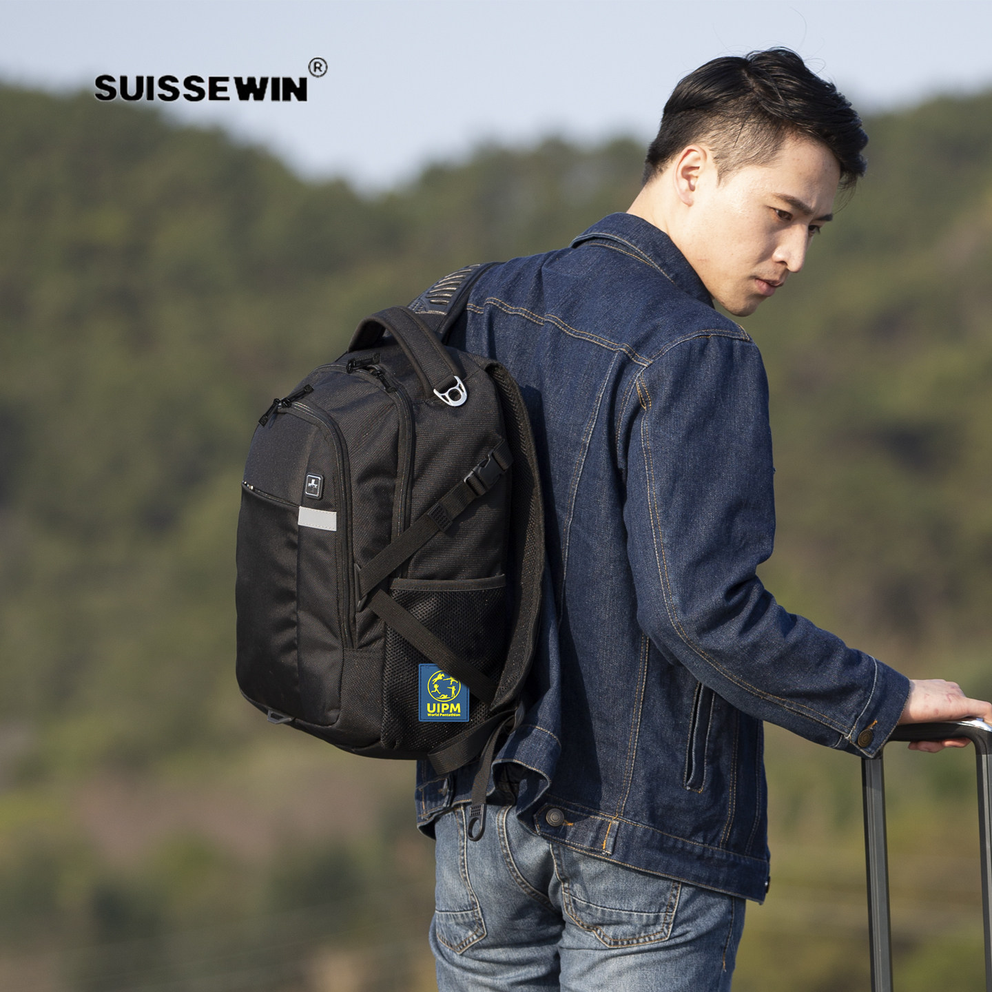 定制logo打样祥兴suissewin男士女双肩包防泼水耐磨背包大容量包,个性定制/设计服务/DIY,双肩包定制,淘宝优惠券,粉丝福利购,淘宝优惠卷