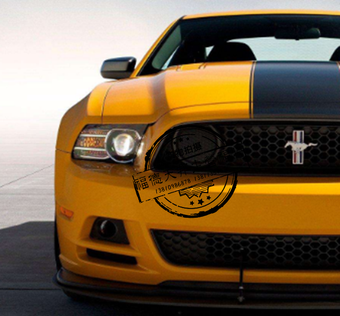 福特五代野马GT5.0雾灯罩  雾灯前杠灯  野马BOSS302雾灯改装配件