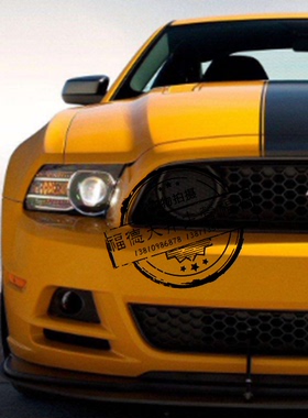 福特五代野马GT5.0雾灯罩  雾灯前杠灯  野马BOSS302雾灯改装配件