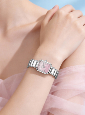 FILA斐乐小冰糖女表小众轻奢钢带石英手表送女友闺蜜生日礼物6831