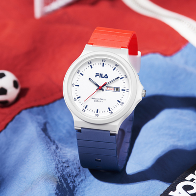 FILA斐乐学生手表初高中女生考试表经典配色静音走时精准男生6783