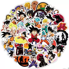 Dragon Ball Personalized Cartoon Anime Luggage Suitcase Stickers Waterproof and Sun-Proof Electric Vehicle Notebook Skateboard Stickers
