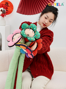 采绎来x小蔻 花朵窗帘扣环挂环挂钩圈固定器创意装饰绑带QT782