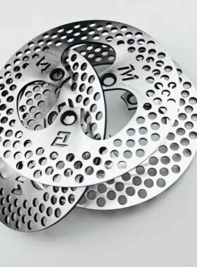 电摩220固定碟NCY/MBS碟刹盘小牛小龟鬼火改装浮动盘刹车盘7.0孔