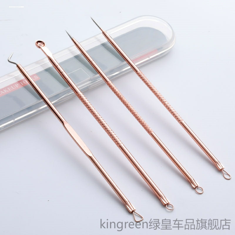 粉刺挤压器痘痘针闭口针人气热卖款清痘粉刺针压圈黑头挤压棒新款