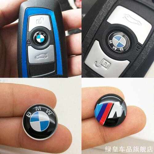 适用宝马内饰M标改装中控面板bmw