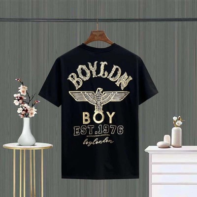 boy半袖休闲青少年烫金潮实惠