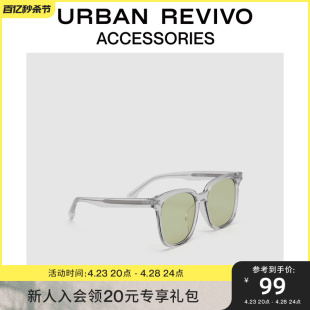 URBAN 男士 新款 REVIVO秋季 街头休闲树脂框太阳眼镜UAMA32089