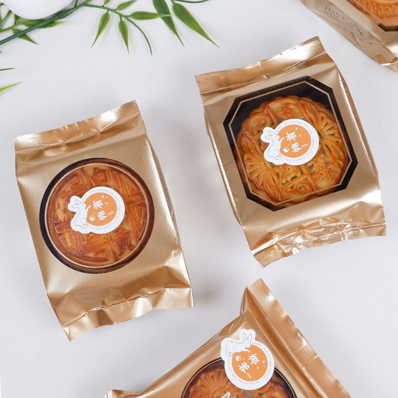 华信天诚 椰蓉月饼机封袋100g125g广式奶油椰蓉蛋黄独立包装袋子