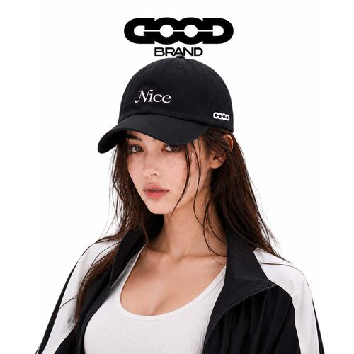 【正品直售】GOOD BRAND简约基调字母刺绣鸭舌帽子女春夏休闲百搭