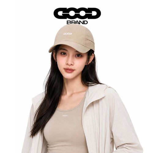 【正品直售】GOOD BRAND休闲简约春夏款软顶韩版刺绣棒球帽男女款