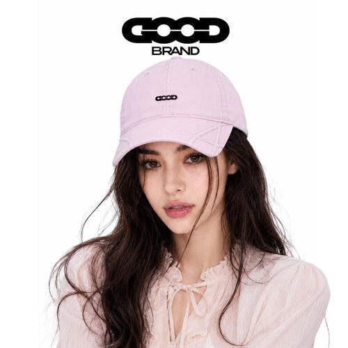 【正品直售】GOOD BRAND休闲简约春夏软顶韩版字母刺绣棒球帽男女