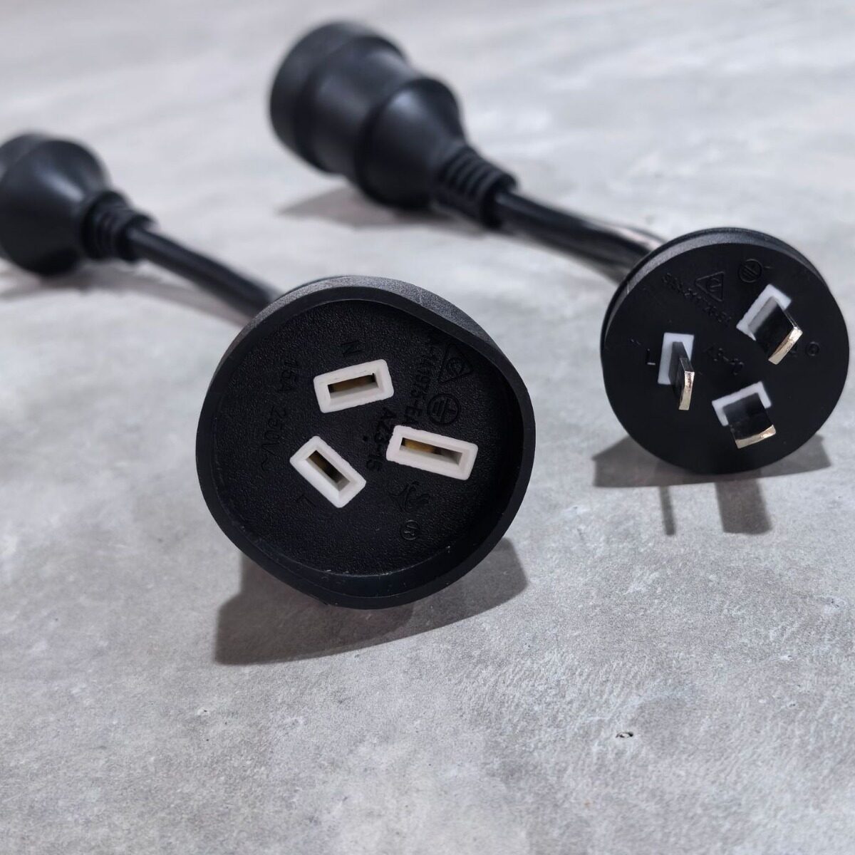 10A转15A澳标新西兰插头线充电枪器延长转接线澳大利亚250V