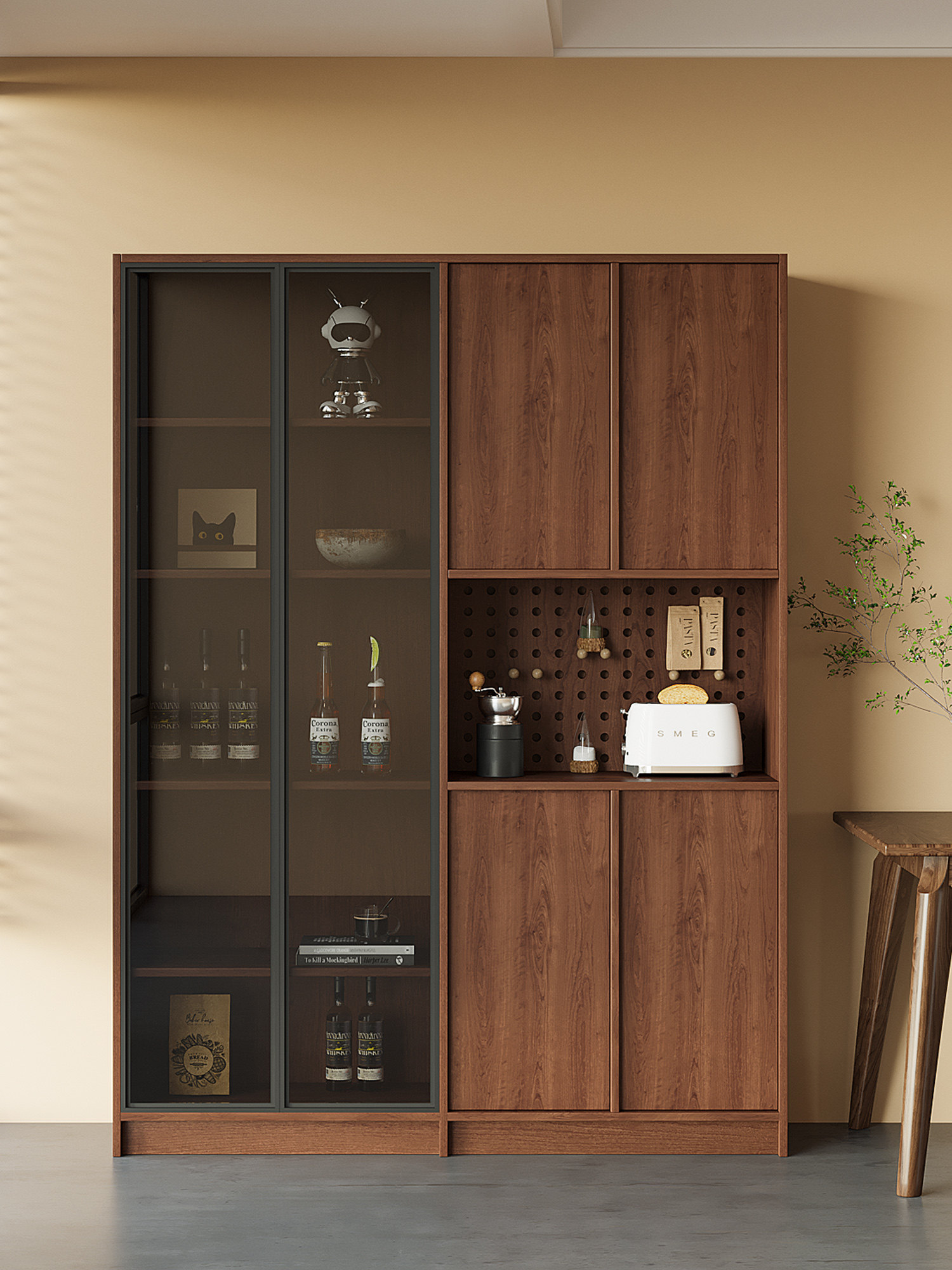 实木餐具柜家居客厅墙储物柜展示柜茶柜入口柜酒柜玻璃柜,住宅家具,餐边柜,淘宝优惠券,粉丝福利购,淘宝优惠卷