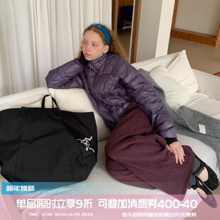 square houlest户外通勤轻量90绒保暖防寒可收纳内胆羽绒服外套女