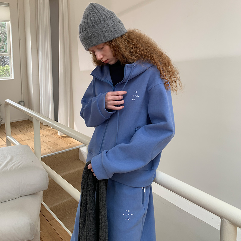 冬保暖透气休闲运动套装女