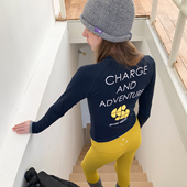 square 女 houlest户外吸湿抗菌T恤健身瑜伽跑步运动防晒无缝长袖