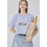 Летняя хлопковая футболка для влюбленных, в корейском стиле, короткий рукав