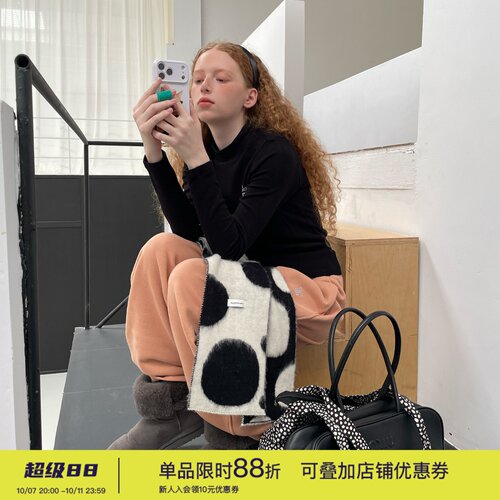 微高领修身显瘦弹力保暖打底衫