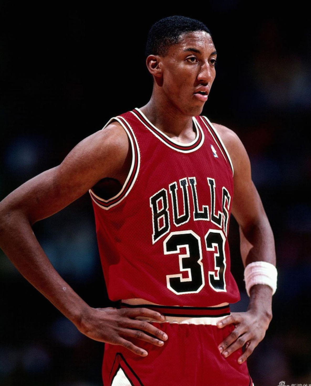 Mitchell Ness NBA 97-98赛季 公牛队 皮蓬33号 球迷 版 球衣