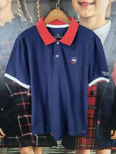 TeenieWeenie/小熊 成人男士夏款 Polo衫 时尚款 纯棉翻领短袖T恤