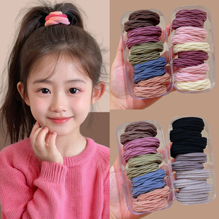 高马尾儿童发绳高弹力耐用橡皮筋女扎头发圈2025新款女童头绳发饰