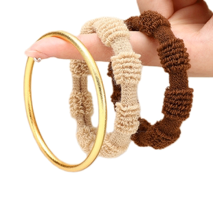 翡翠手镯保护套黄金防磕碰金银包手镯皮筋玉镯子古法隐形防刮神器