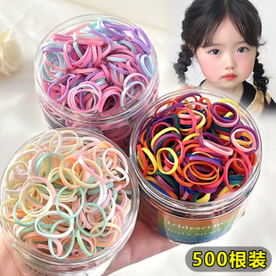 不伤发儿童小发圈高弹力耐用橡皮筋一次性女宝宝头绳女童扎头发绳