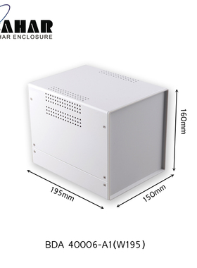 金属铁壳厂家 巴哈尔壳体 设备外壳 铁外壳 机箱BDA40006（W195)