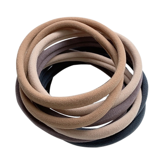 超大号10根装头发多发量发圈头绳扎丸子头高弹力马尾绑发绳橡皮筋