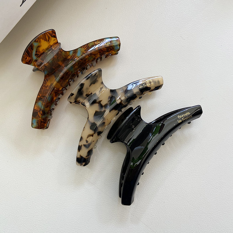 大号醋酸无痕简约抓夹盘发夹