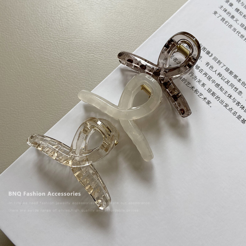 5.5CM中小号半扎马尾夹抓夹