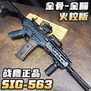 战鹰SIG563火控版西格绍尔CS突击步枪玩具枪三角洲wargame发射器