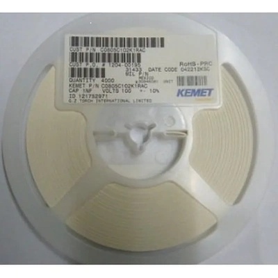 C0805C273J5RACTU| 0805 27nF 5% 50V X7R 2012 基美贴片电容基美